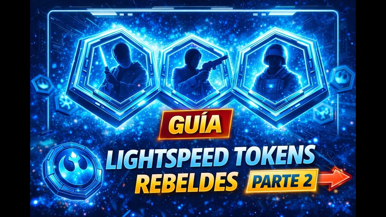 SWGOH: Como dar Reducción de Defensa lo más rápido posible | Guía Lightspeed Tokens Rebeldes 2