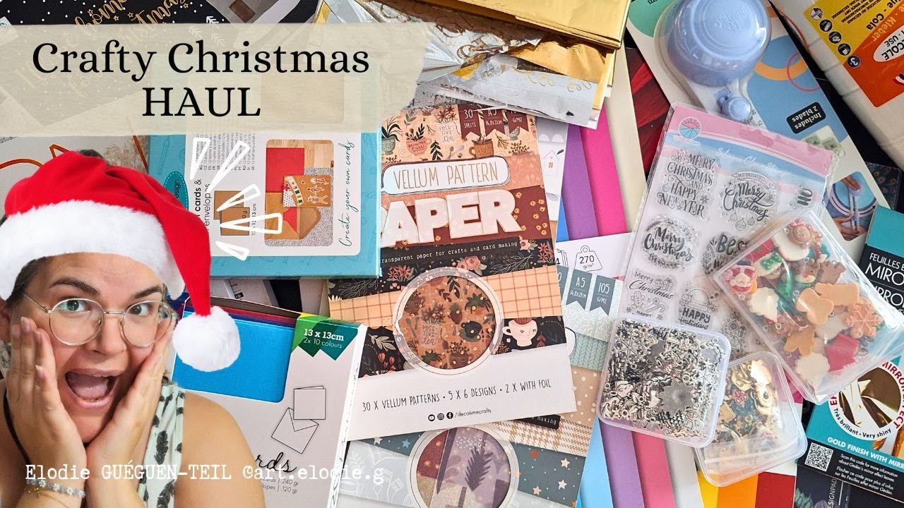Crafty Christmas haul with Globleland and Action, furnitures for scrapbooking