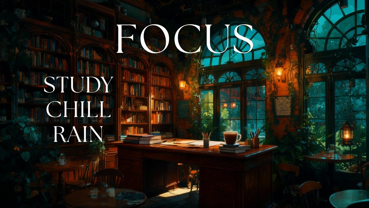 2 Hour Study Timer 🌙 | Lofi Rain, Cozy Desk & Deep Focus