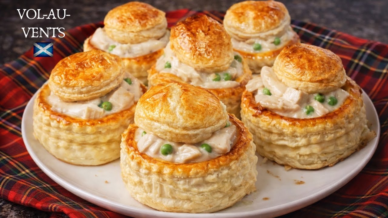 Vol-au-vents with chicken supreme recipe & Cook with me! :)