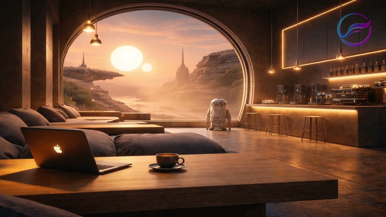 Deep Focus | Galactic Desert Coding Session | Ambient Chillstep for Work & Study