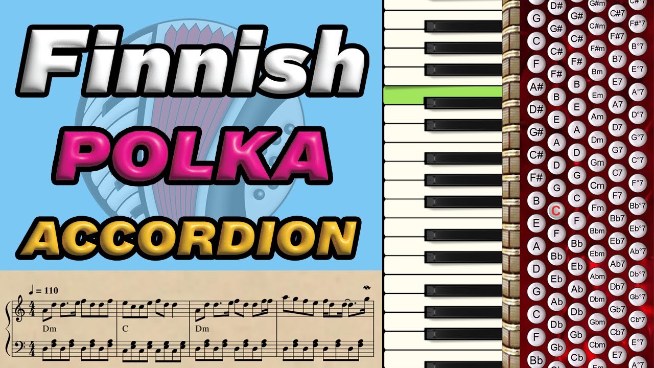 Accordion Tutorial - Finnish Polka