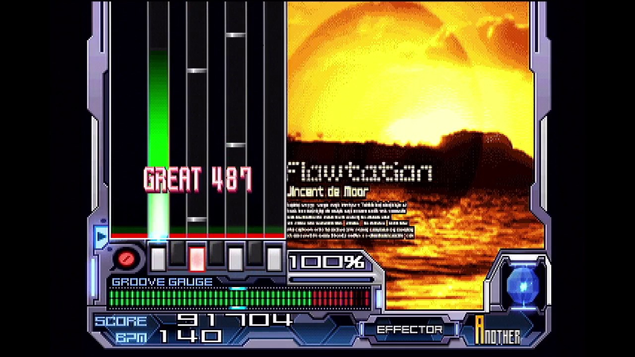 Beatmania IIDX 6th Style - Flowtation (Original mix) [ANOTHER]