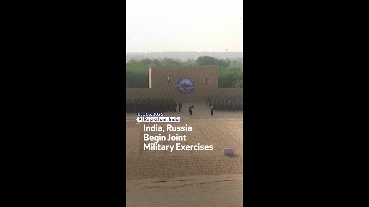 India, Russia Begin Joint Military Exercises
