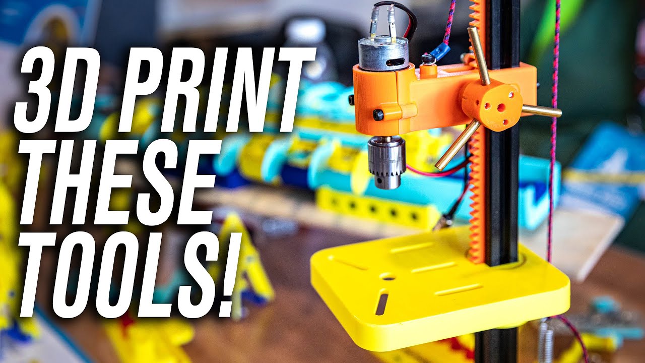 3D-Printed Workshop Tools!