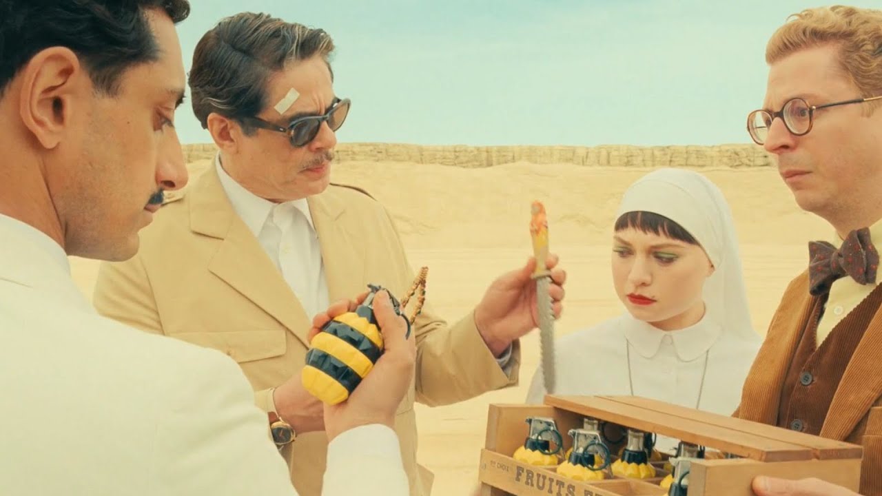 The Phoenician Scheme - Help yourself to a hand grenade