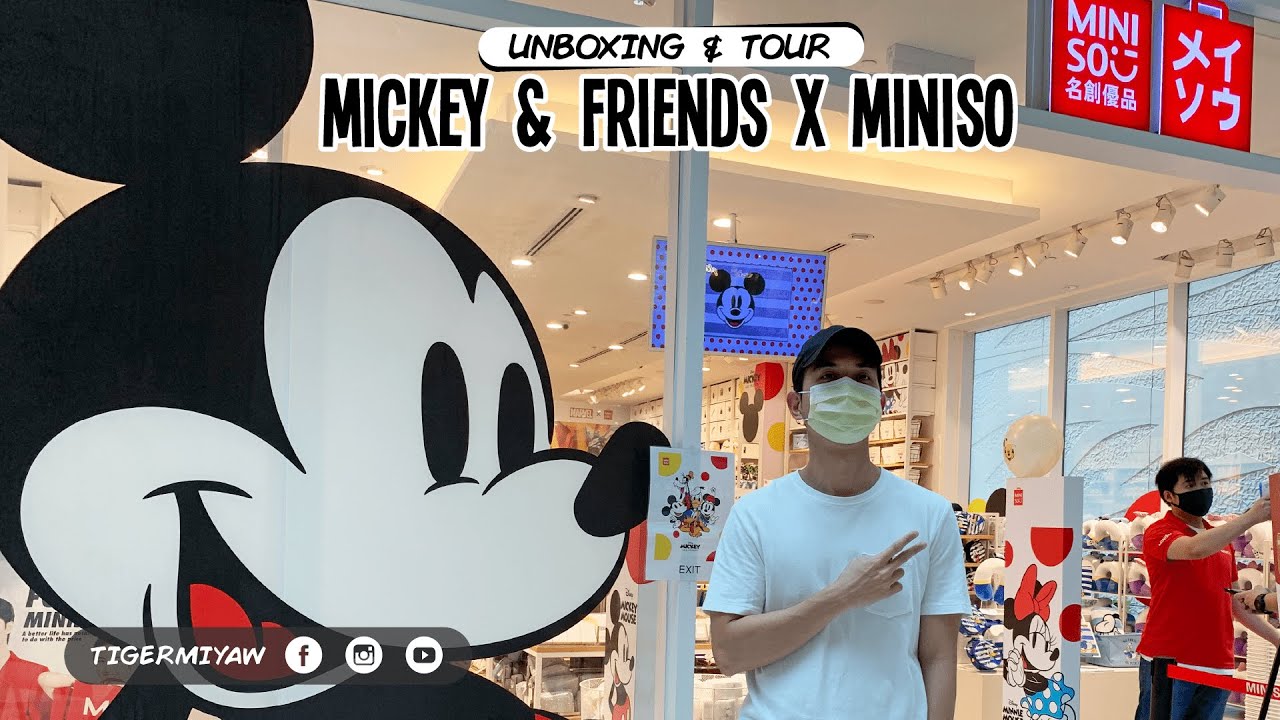 Mickey & Friends X Miniso Collection - Unboxing & Tour #mickeymouse #disney #miniso