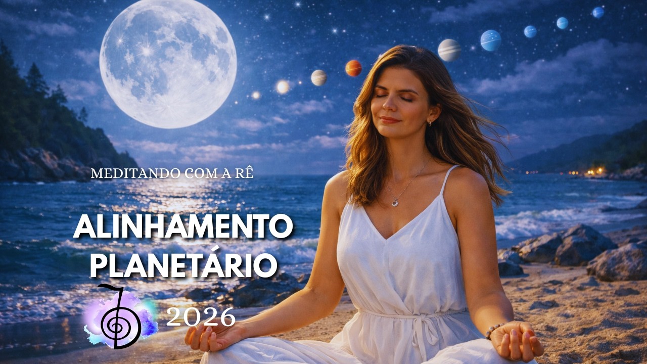 🔴ALINHAMENTO DOS PLANETAS 2026 🌌 Reiki para Realinhamento Energético Profundo