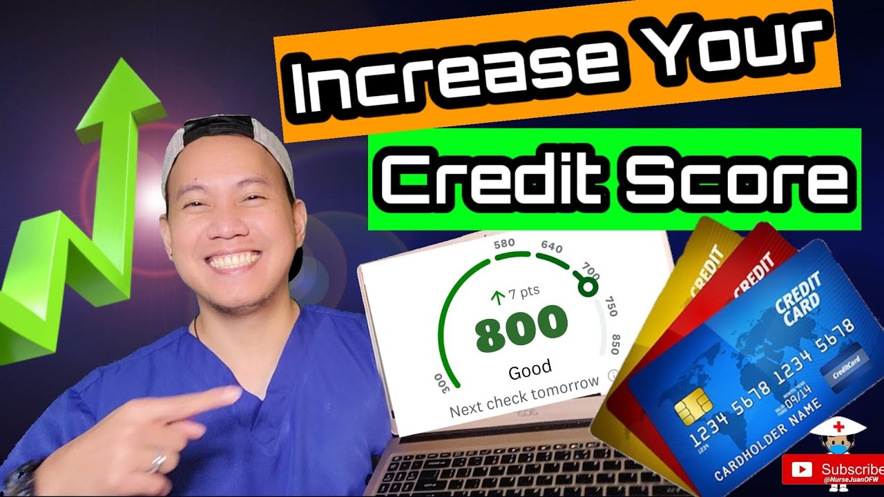 Credit Card // Increase Your Credit Score // Nurse Juan OFW