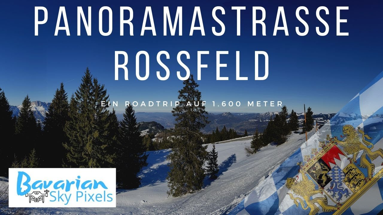 Fahrt Panoramastrasse 1600m Rossfeld 