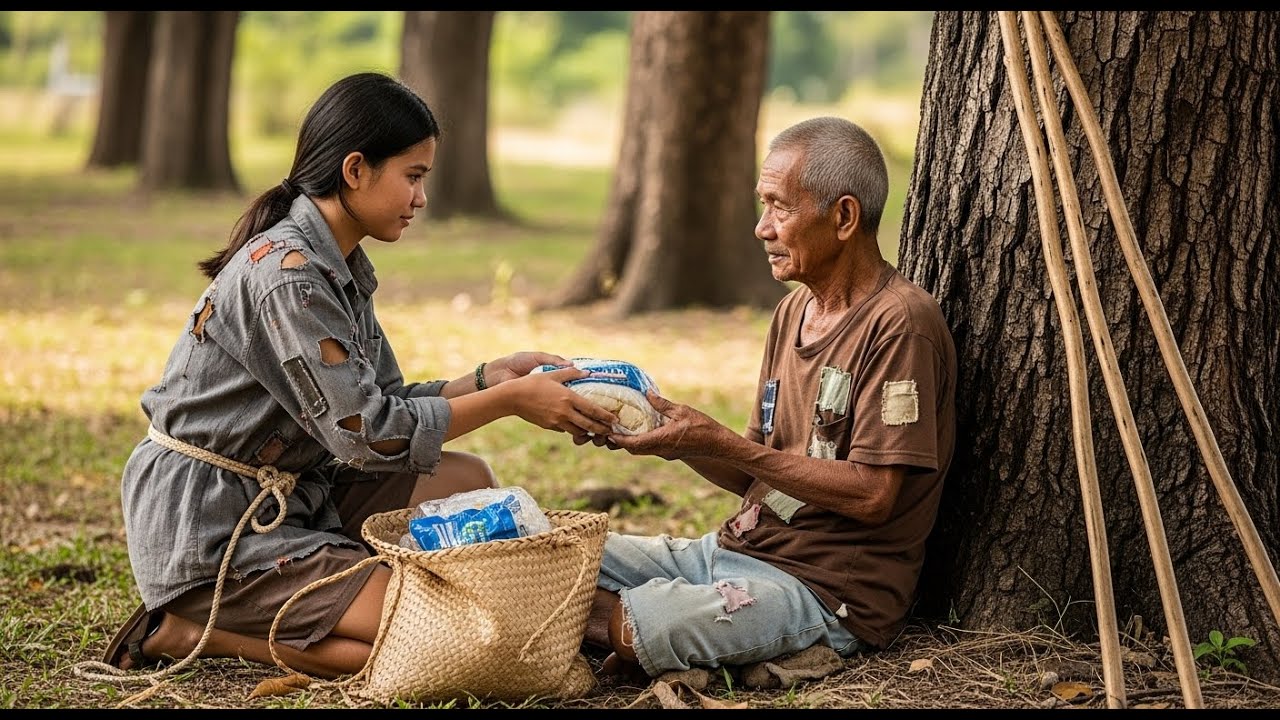 Hindi Inaasahang Lihim Nabunyag Matapos Tulungan ng Ulilang Babae ang Kawawang Hardinero