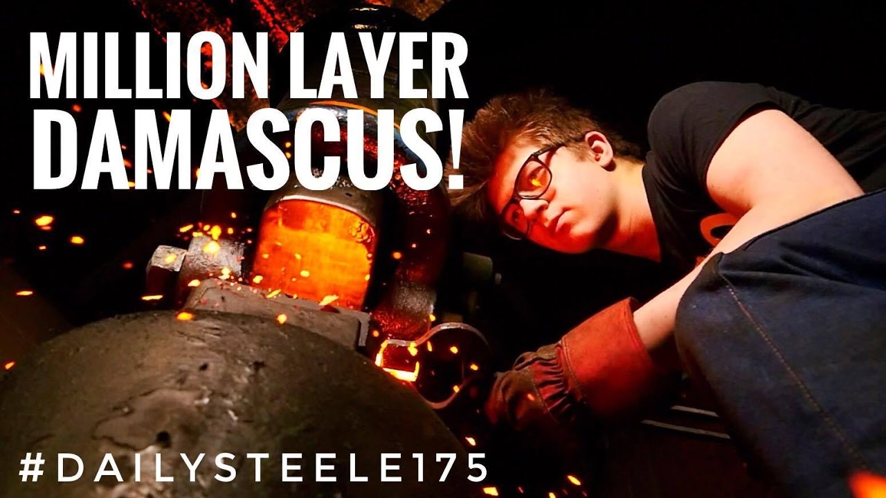 ONE MILLION LAYER DAMASCUS STEEL!!!! Will it work!?!?