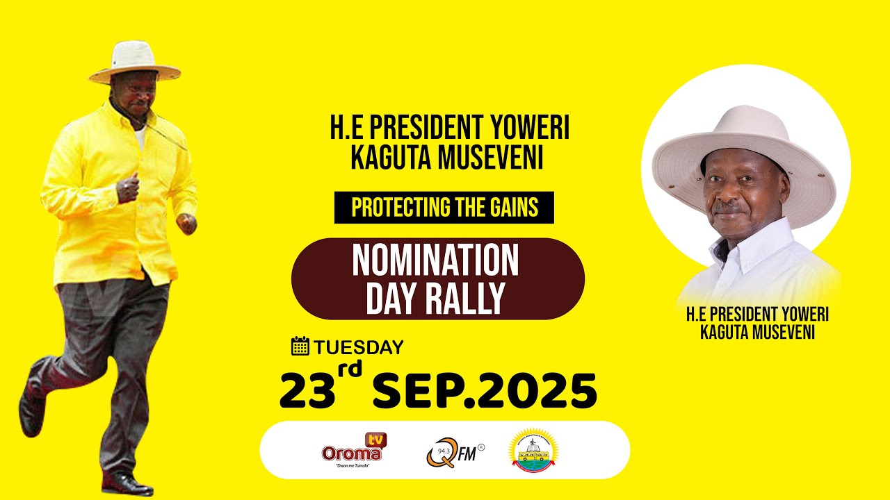 H.E PRESIDENT YOWERI KAGUTA MUSEVENI NOMINATION DAY RALLY