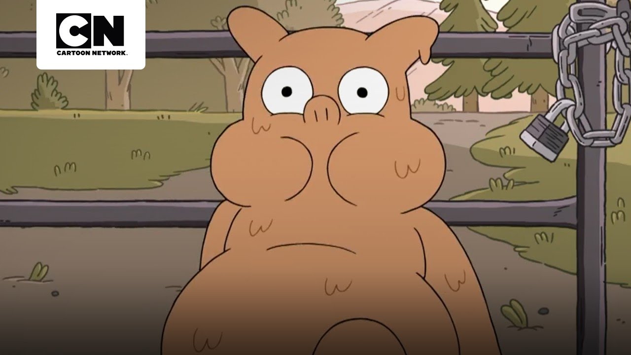 CLARENCE EN UN GRAN LÍO POR SALVAR A UNA CERDITA | CLARENCE | CARTOON NETWORK