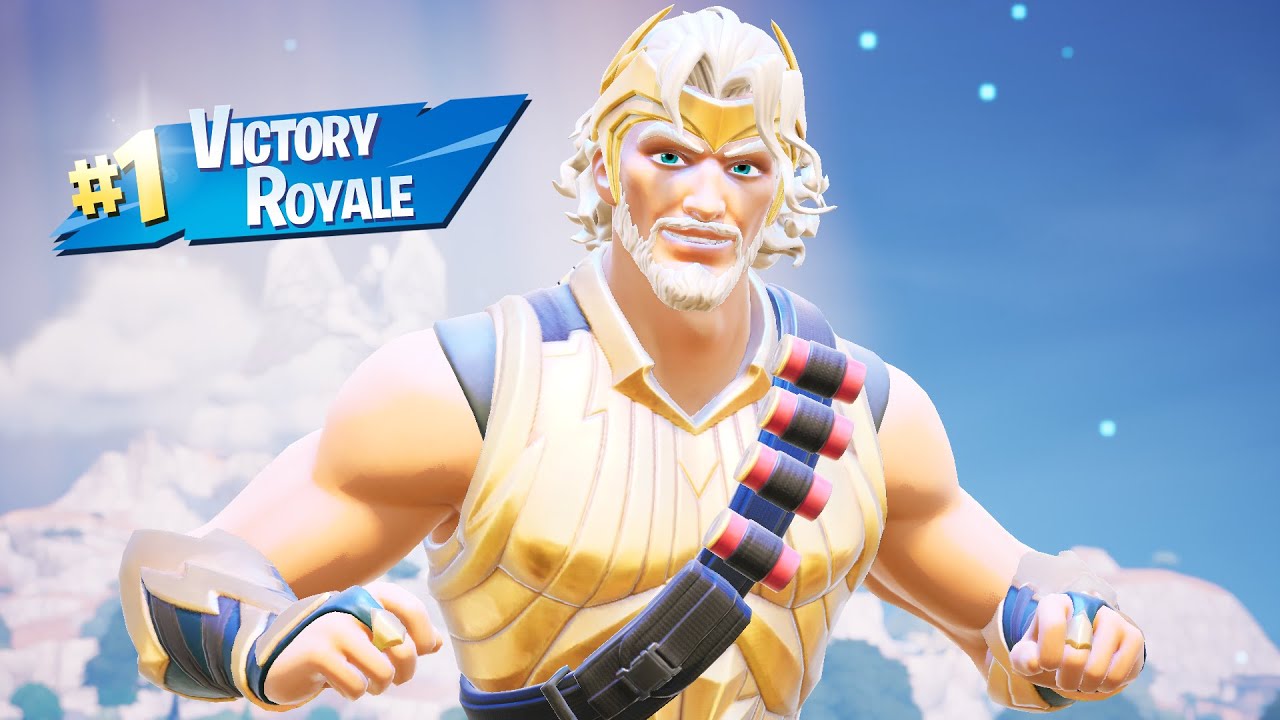 Victoria con la skin ZEUS Fortnite