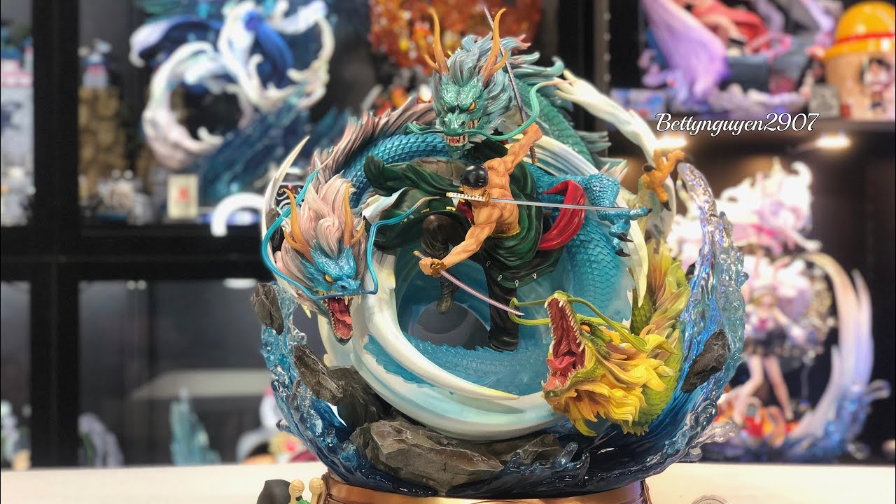 One Piece - Unboxing and Assembly Resin Statue Roronoa Zoro BP Studio