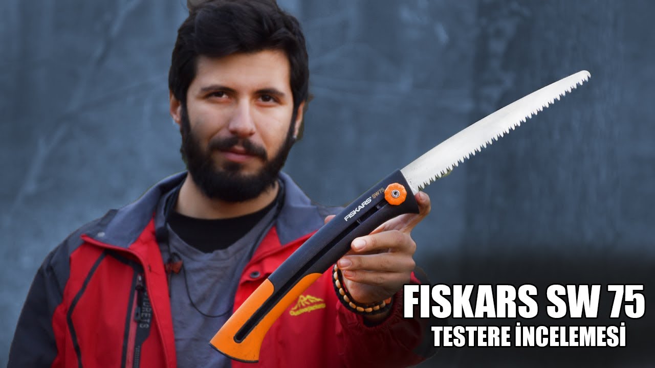 TESTERE NASIL KULLANILIR ? (Fiskars SW 75 Testere İnceleme)