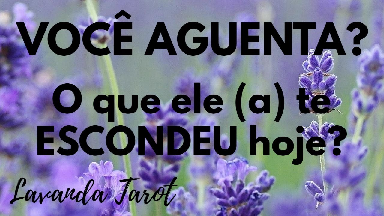 #tarot 💜🪻VOCÊ AGUENTA? O que ele (a) te ESCONDEU hoje?💜🪻