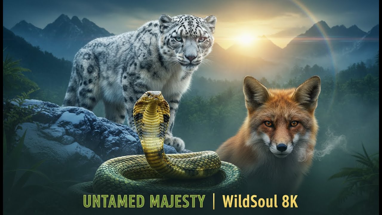 Untamed Majesty | Rare Wildlife Moments in Stunning 8K Cinematic Realism 🐾🌍