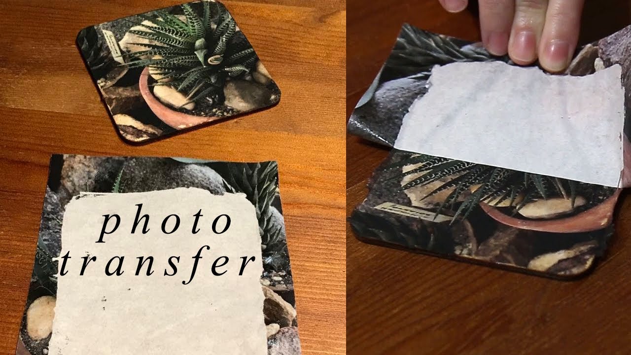 Easy image transfer with Mod Podge