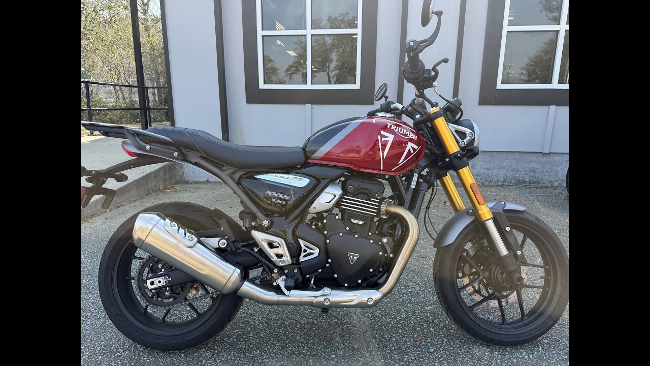 2025 Triumph Speed 400 Red PreOwned