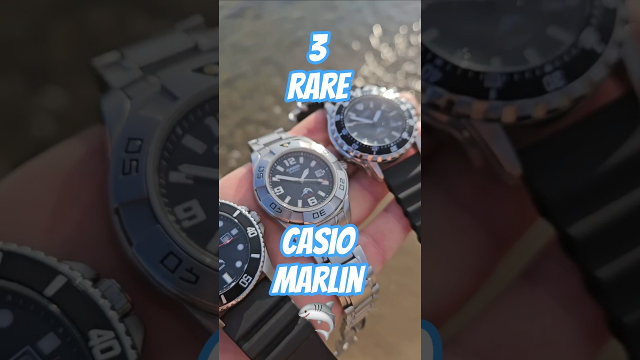 3 x Casio Marlin Duro #zegarki #casio #malin #casioduro #watches