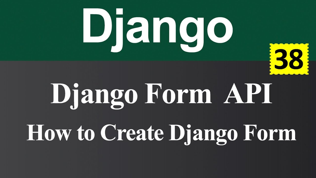 How to Create Django Form using Form API in Django (Hindi)