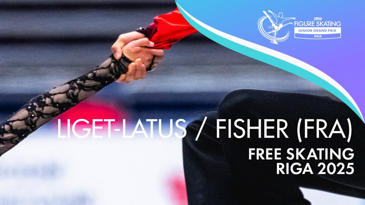 Clelia LIGET-LATUS / Allan Daniel FISHER (FRA) | Junior Pairs Free Skating | Riga 2025