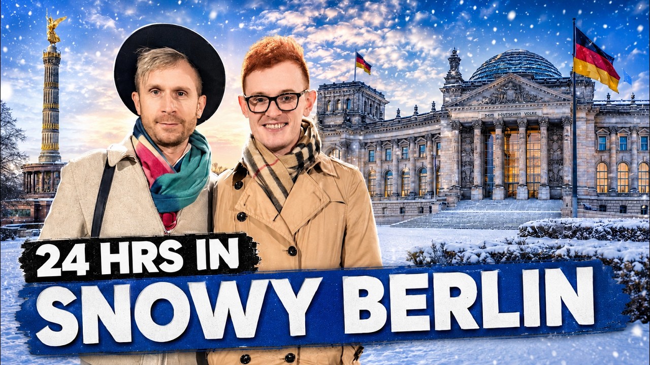 Can you spend 24 hours in a snowy Berlin?