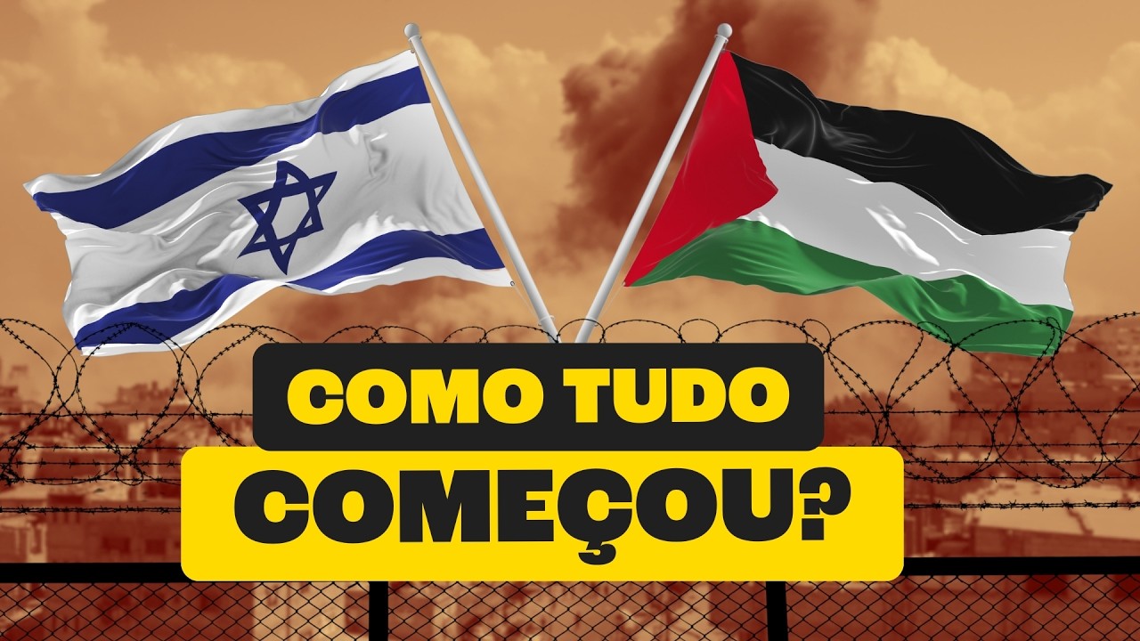 ISRAEL e PALESTINA | Como Tudo Come&ccedil;ou