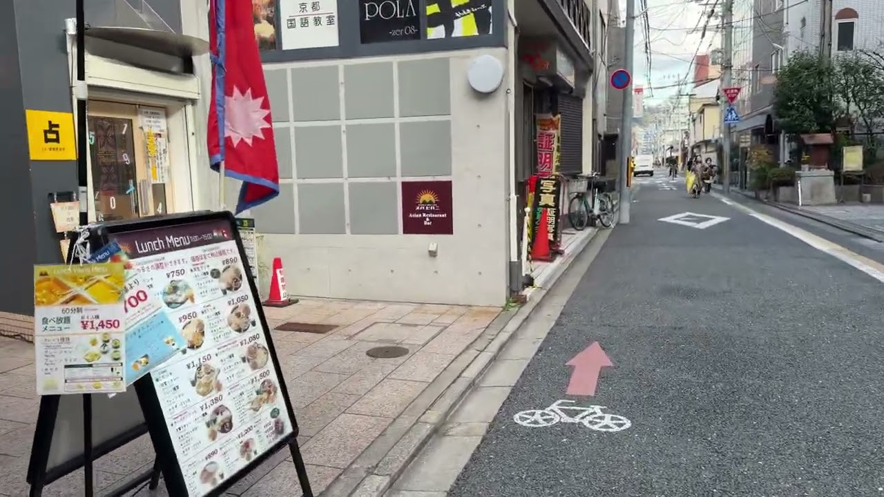 京都 ホテルから佛光寺まで散歩する