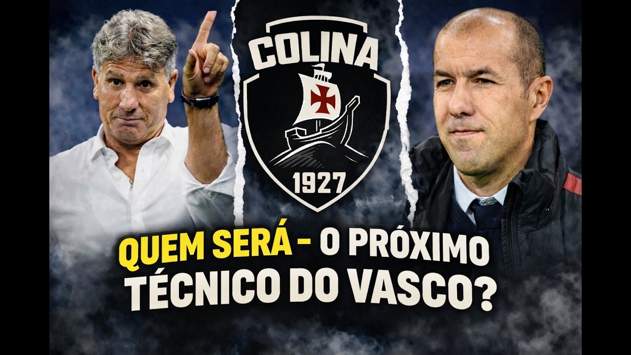 RENATO GAÚCHO É O PLANO A DO VASCO! TREINADORES ESTRANGEIROS CORREM POR FORA! DINIZ DEMITIDO!