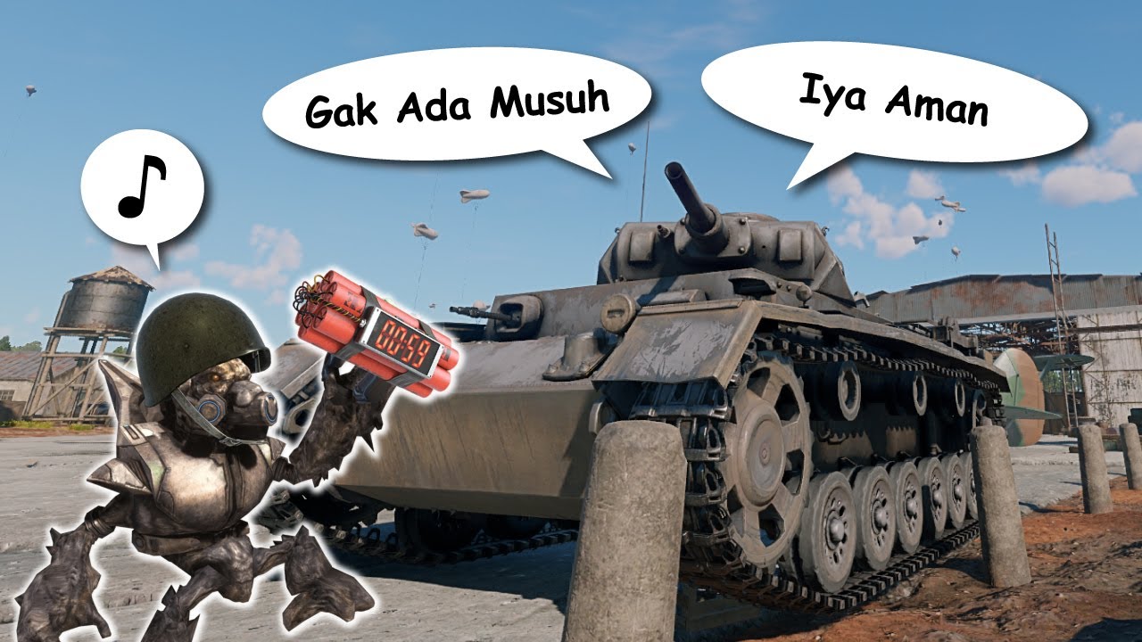 Tank VS... Tank + Infanteri + Pesawat + Ping Gede 😪 | Gameplay Enlisted