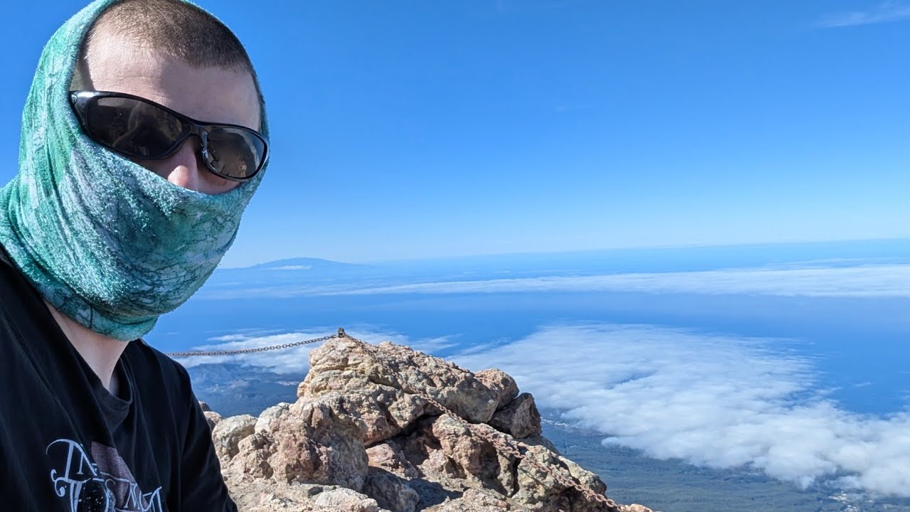 Pico Del Teidi. Ascent of Tenerife's highest peak. Peak 2 of our European Challenge.