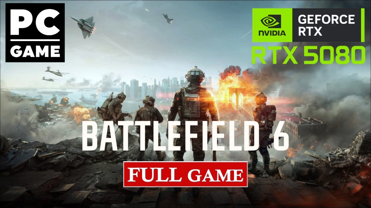BATTLEFIELD 6 (Battlefield 2042) PC Gameplay Walkthrough | Campaign FULL GAME RTX 5080 | 1080P 60FPS
