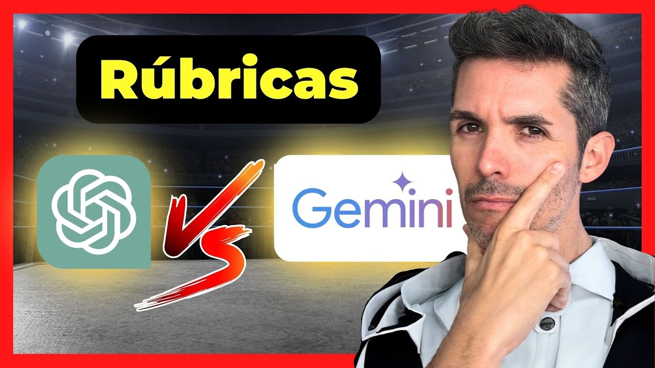 🔥 Rúbricas con ChatGPT vs Gemini (Google) ¿Cuál es mejor?