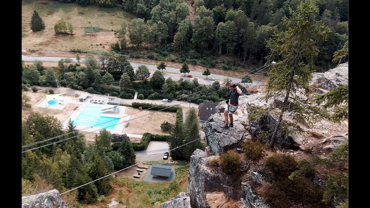 Todtnau Klettersteig im Schwarzwald 2022 4k60
