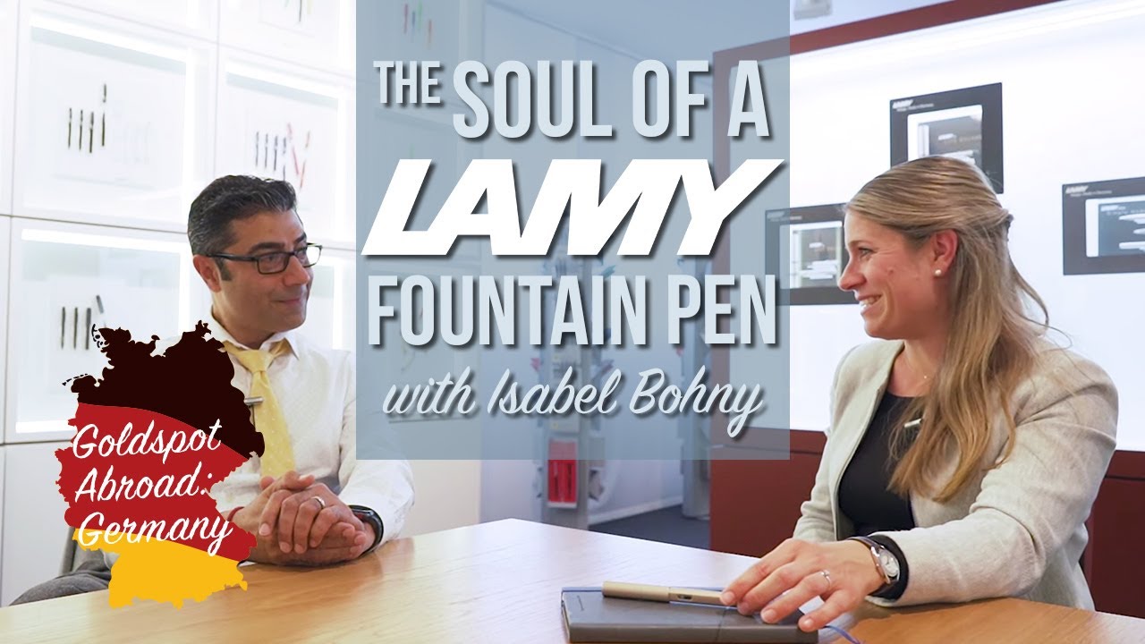 The Soul of a Lamy Fountain Pen - Interview at Lamy HQ