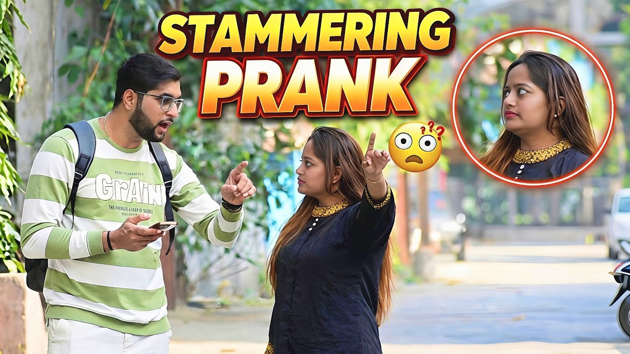Stammering Prank with Twist 😅 | Prakash Peswani | 