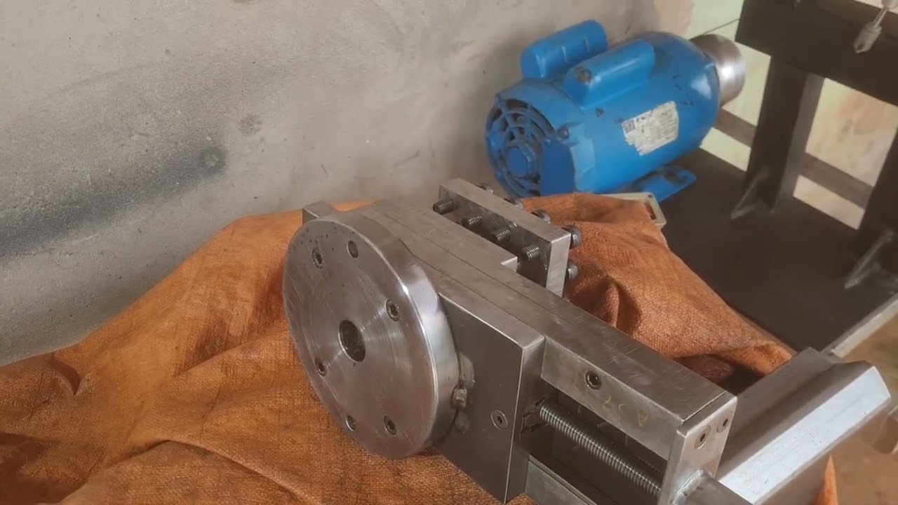 Torno Mecânico Caseiro vídeo 17 Retornando aos trabalhos #homemade lathe. 