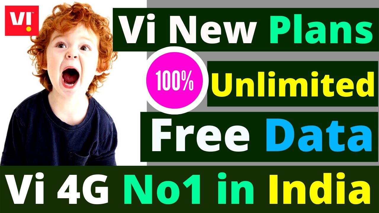 Vi Unlimited Free Data Plans 2021 | Vi RedX Postpaid Plans 2021 | Vi Giganet 4G No1 in India