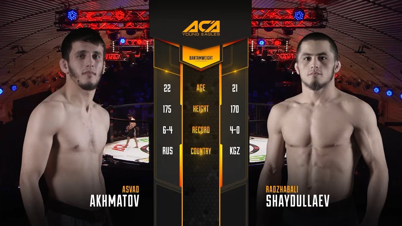 Асвад Ахматов vs. Раджабали Шайдуллаев | Asvad Akhmatov vs. Razhab Shaydullaev | ACA YE 27