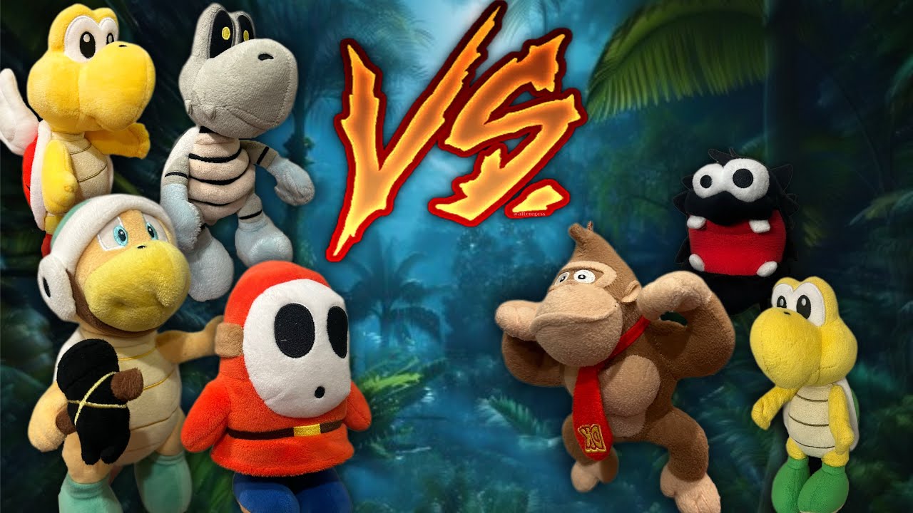 CloudMarioBros: Bowser minions V.S. Donkey Kong!