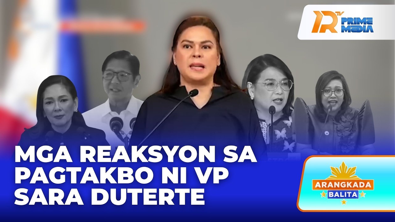 Pagtakbo ni VP Sara Duterte sa 2028 Elections, Kinuwestyon ng Ilang Mambabatas | Arangkada Balita