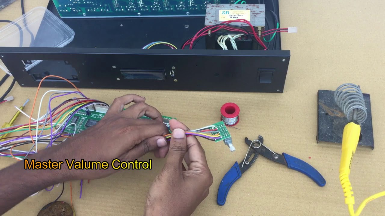 5.1 Channel Dolby DTS Optical Coaxial Amplifier Home Theater Making Part 2