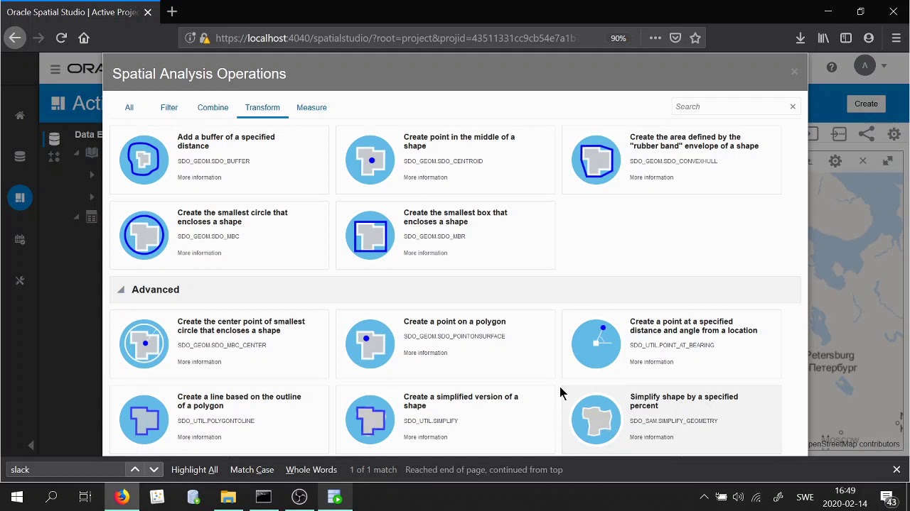 How to start using Spatial in SQL with Oracle Spatial Studio - Demo