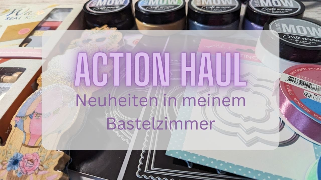 Action Haul Siegelwachssets, Stempel, Stanzen und Craft Mousse I Jede Menge Beispiele!!!