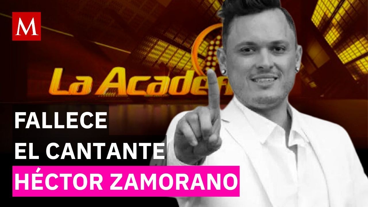 Confirman el fallecimiento del cantante Héctor Zamorano, exparticipante de 'La Academia'