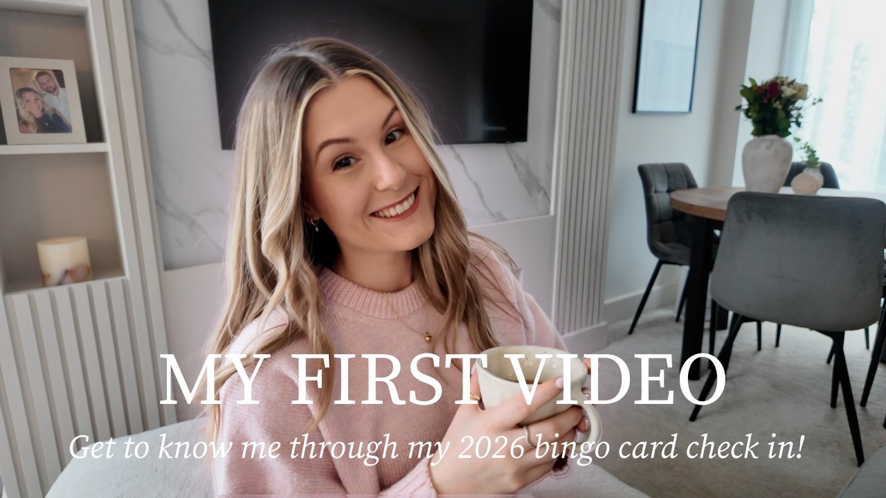 Cosy Sunday ☕️ First video | 2026 Bingo/goals check in