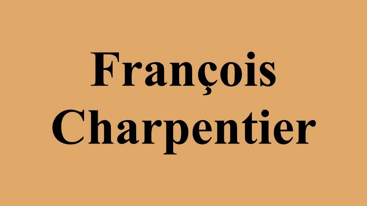Fran&ccedil;ois Charpentier